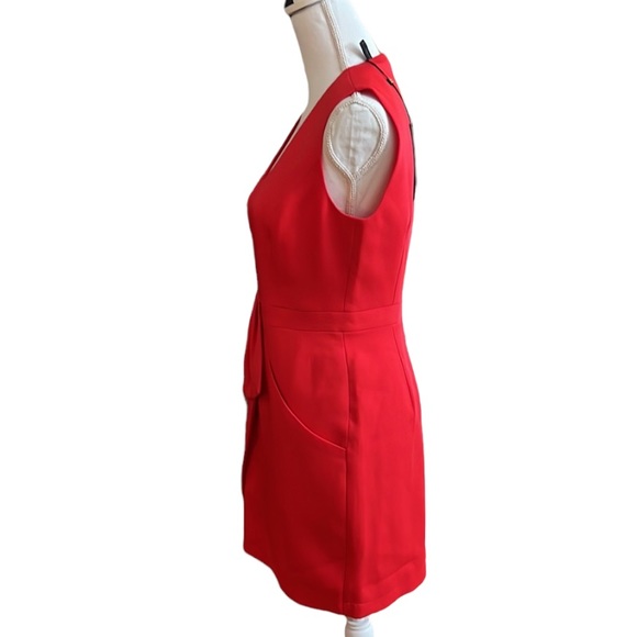BCBGMaxAzria NWT dress Clare Mini in Red Berry color size 6 - Picture 5 of 16